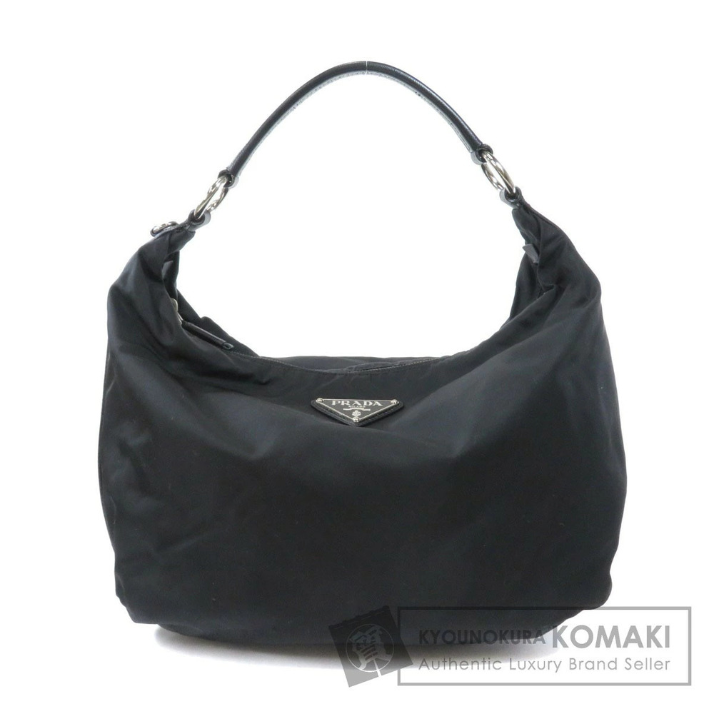 Prada Tessuto Crossbody Plate shoulder bag